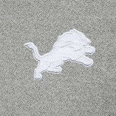 Detroit Lions Antigua Subtle Quarter-Zip Top - Heather Gray - NFL