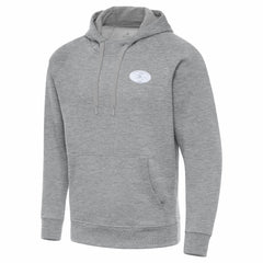San Francisco 49ers Antigua Victory Pullover Hoodie - Heather Gray - NFL