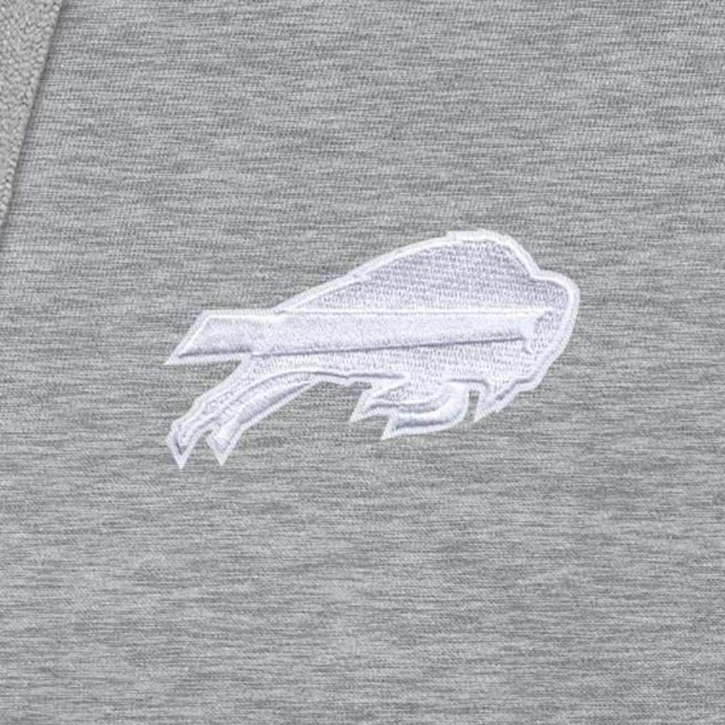 Buffalo Bills Antigua Victory Pullover Hoodie - Heather Gray - NFL