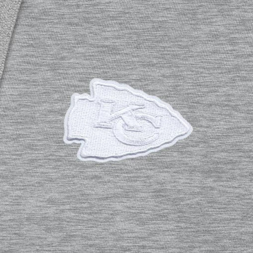 Kansas City Chiefs Antigua Victory Pullover Hoodie - Heather Gray - NFL