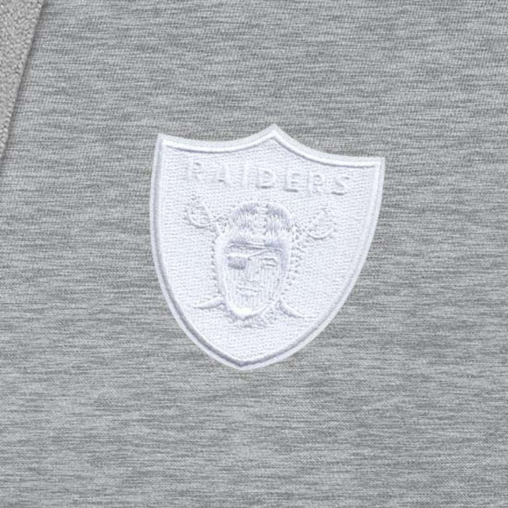 Las Vegas Raiders Antigua Victory Pullover Hoodie - Heather Gray - NFL
