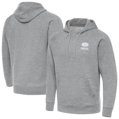 Green Bay Packers Antigua Victory Pullover Hoodie - Heather Gray - NFL