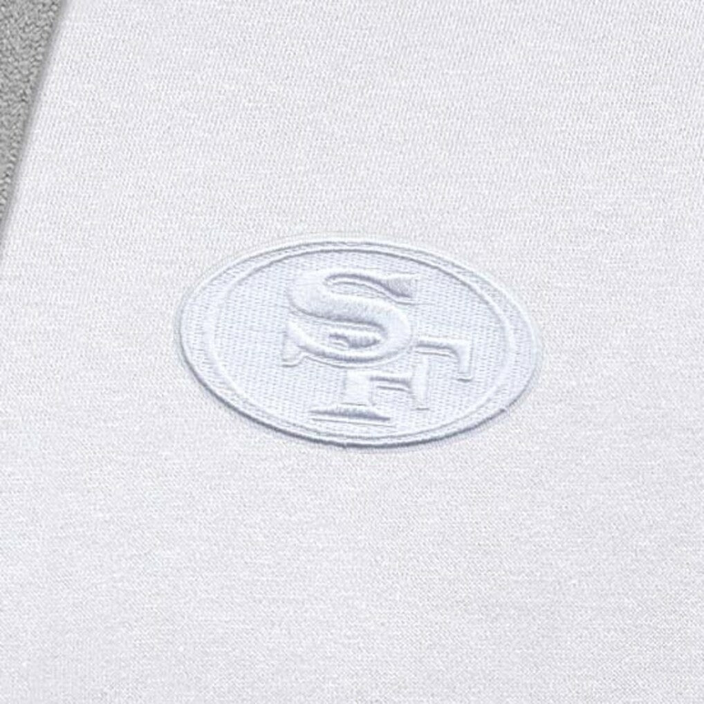 San Francisco 49ers Antigua Victory Pullover Hoodie - White - NFL
