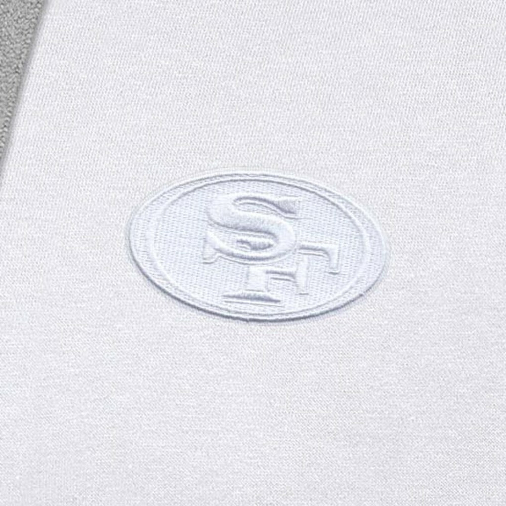 San Francisco 49ers Antigua Victory Pullover Hoodie - White - NFL