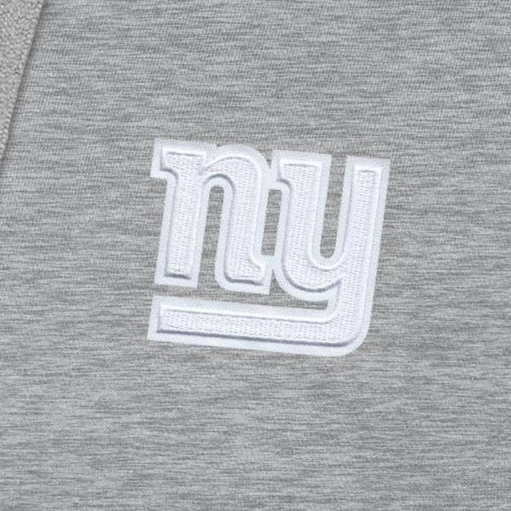 New York Giants Antigua Victory Pullover Hoodie - Heather Gray - NFL