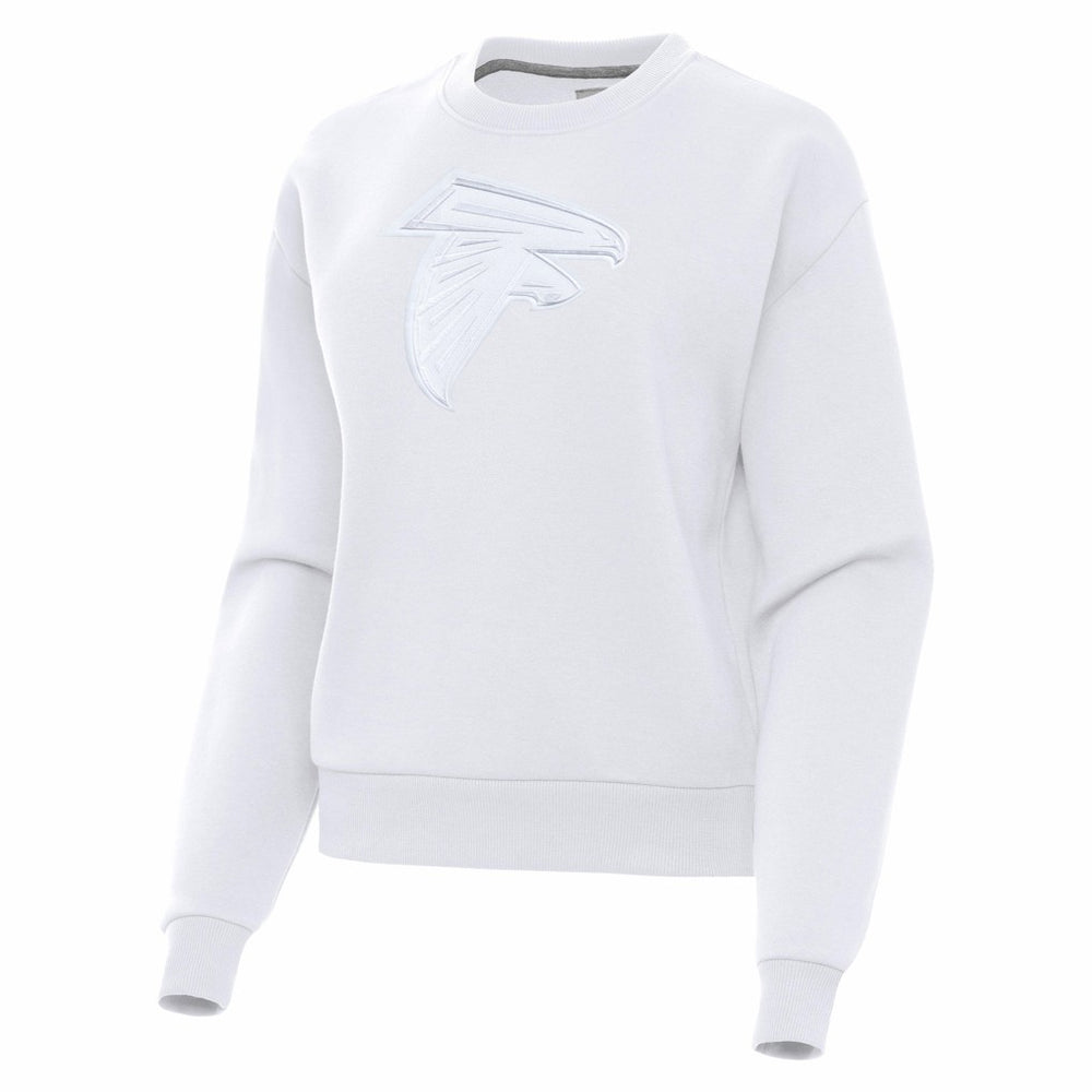 Atlanta Falcons Antigua Women's Victory Pullover Sweatshirt - White - NFL