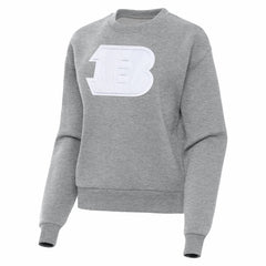 Cincinnati Bengals Antigua Women's Victory Pullover Sweatshirt - Heather Gray - NFL