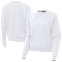 Buffalo Bills Antigua Women's Victory Pullover Sweatshirt - White - NFL