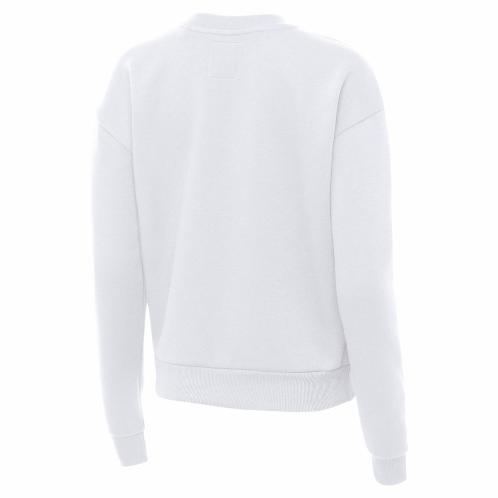 Houston Texans Antigua Women's Victory Pullover Sweatshirt - White - NFL