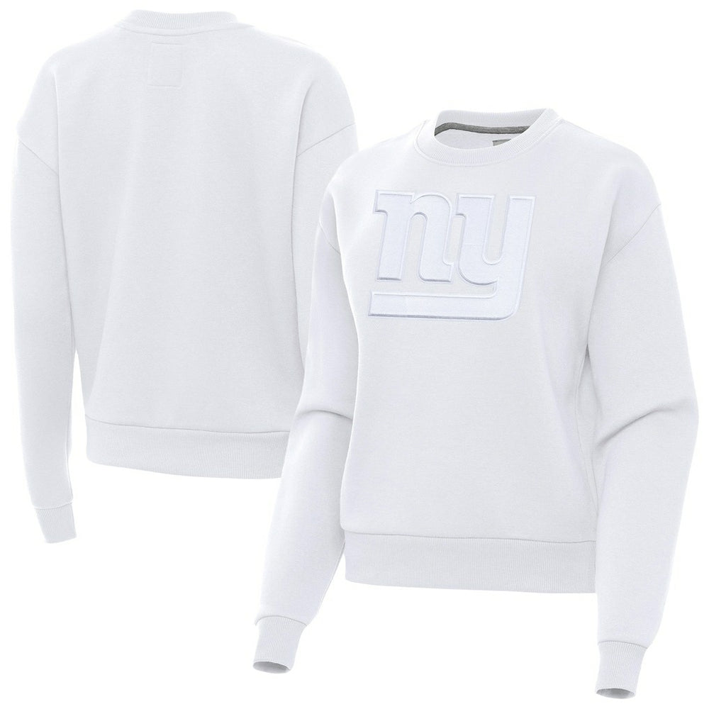 New York Giants Antigua Women's Victory Pullover Sweatshirt - White - NFL