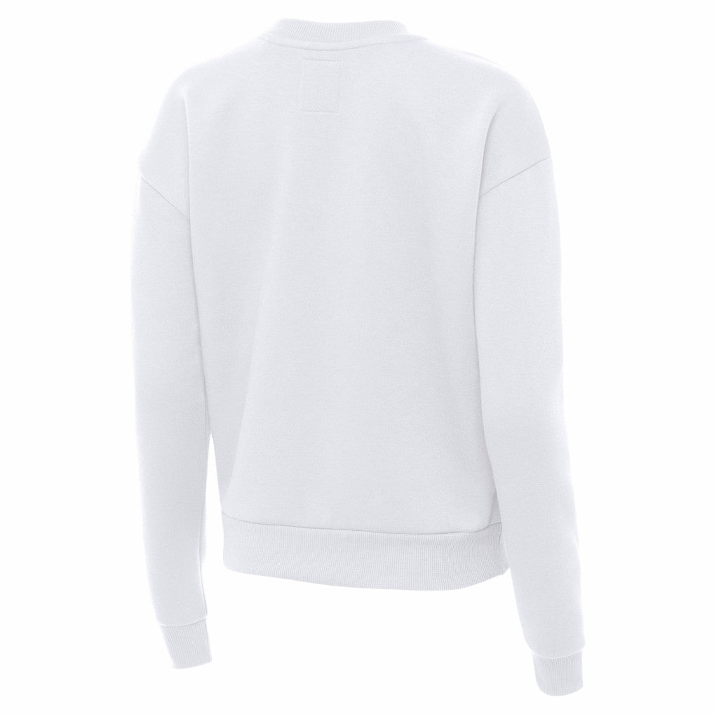 Miami Dolphins Antigua Women's Victory Pullover Sweatshirt - White - NFL