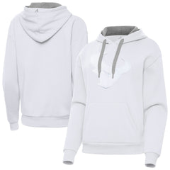 Houston Texans Antigua Women's Victory Pullover Hoodie - White - NFL