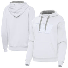 Washington Commanders Antigua Women's Victory Pullover Hoodie - White - NFL