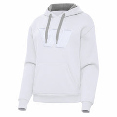 Washington Commanders Antigua Women's Victory Pullover Hoodie - White - NFL