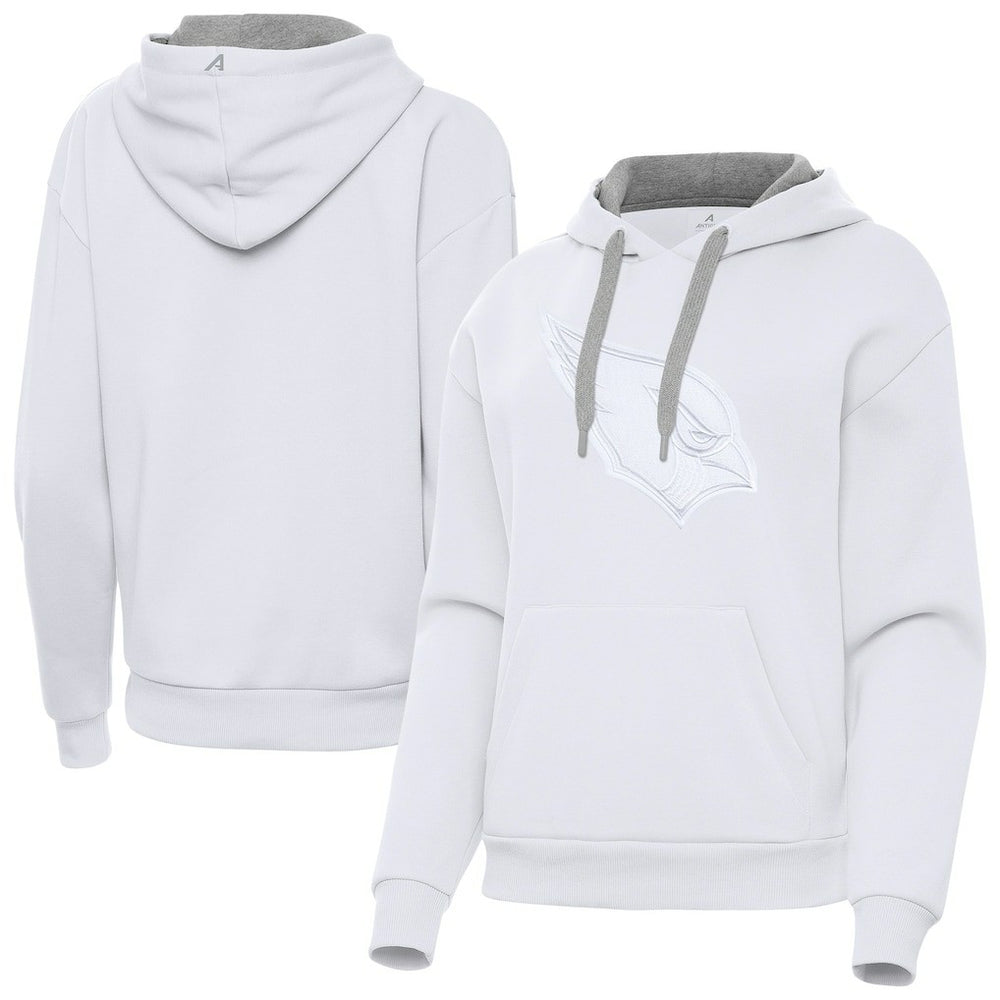 Arizona Cardinals Antigua Women's Victory Pullover Hoodie - White - NFL
