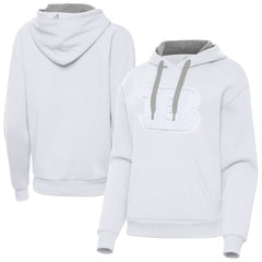 Cincinnati Bengals Antigua Women's Victory Pullover Hoodie - White - NFL