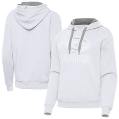 Green Bay Packers Antigua Women's Victory Pullover Hoodie - White - NFL