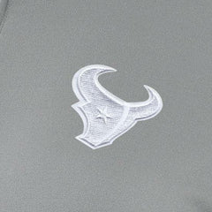 Houston Texans Antigua Women's Reprocess Quarter-Zip Top - Gray - NFL