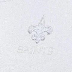 New Orleans Saints Antigua Women's Victory Crew Pullover Sweatshirt - White - NFL