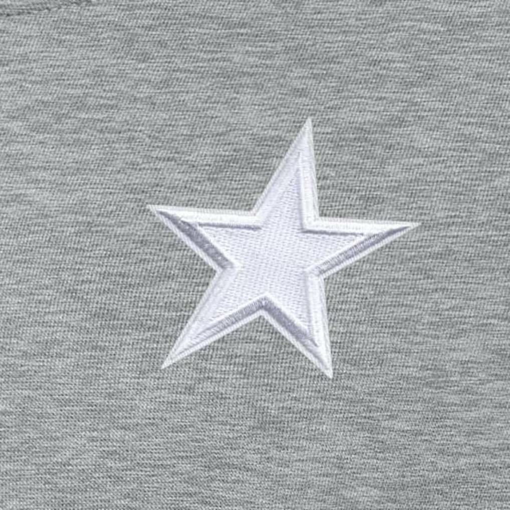 Dallas Cowboys Antigua Women's Victory Crew Pullover Sweatshirt - Heather Gray - NFL