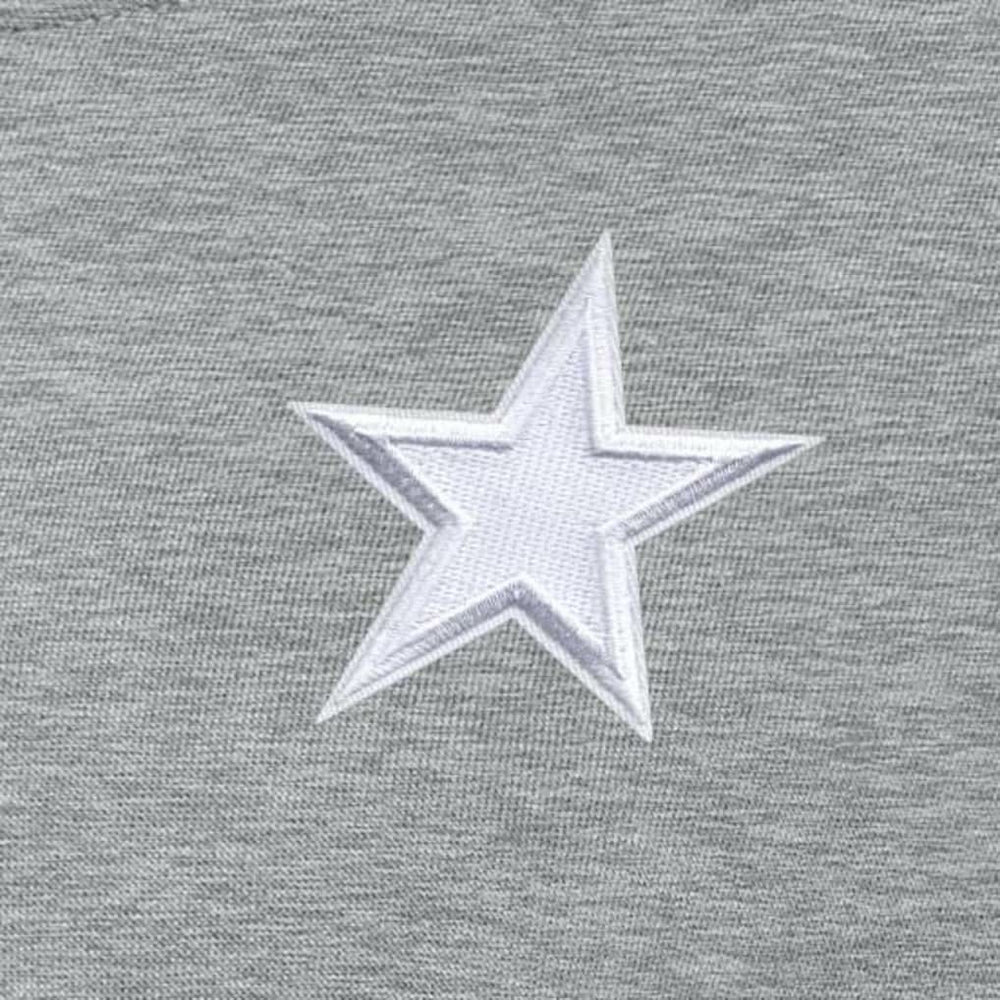 Dallas Cowboys Antigua Women's Victory Crew Pullover Sweatshirt - Heather Gray - NFL