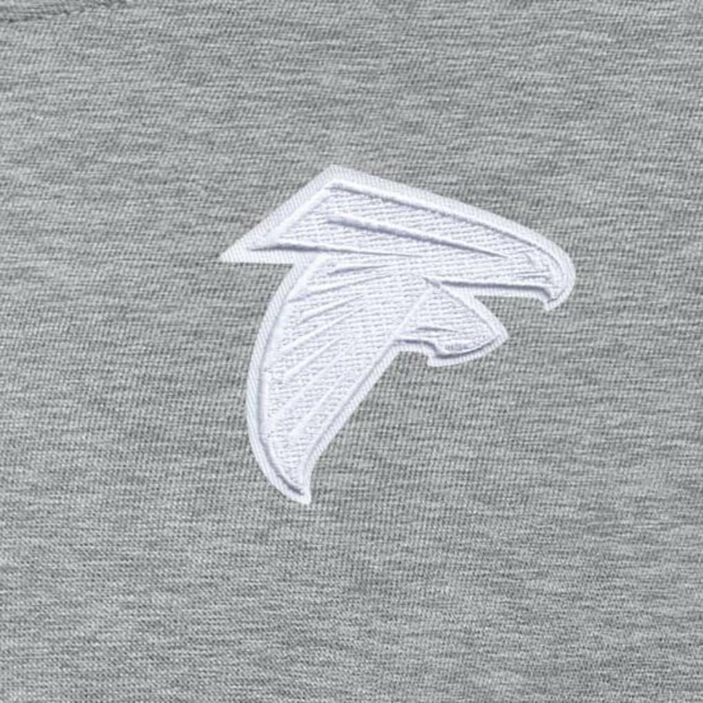Atlanta Falcons Antigua Women's Victory Crew Pullover Sweatshirt - Heather Gray - NFL