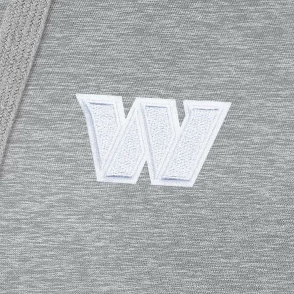 Washington Commanders Antigua Women's Victory Pullover Hoodie - Heather Gray - NFL