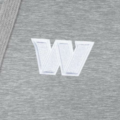 Washington Commanders Antigua Women's Victory Pullover Hoodie - Heather Gray - NFL