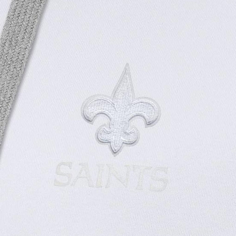 New Orleans Saints Antigua Women's Victory Pullover Hoodie - White - NFL