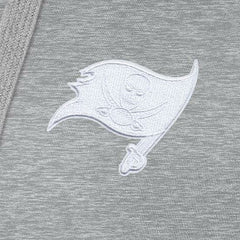 Tampa Bay Buccaneers Antigua Women's Victory Pullover Hoodie - Heather Gray - NFL