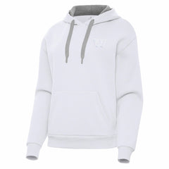 Washington Commanders Antigua Women's Victory Pullover Hoodie - White - NFL