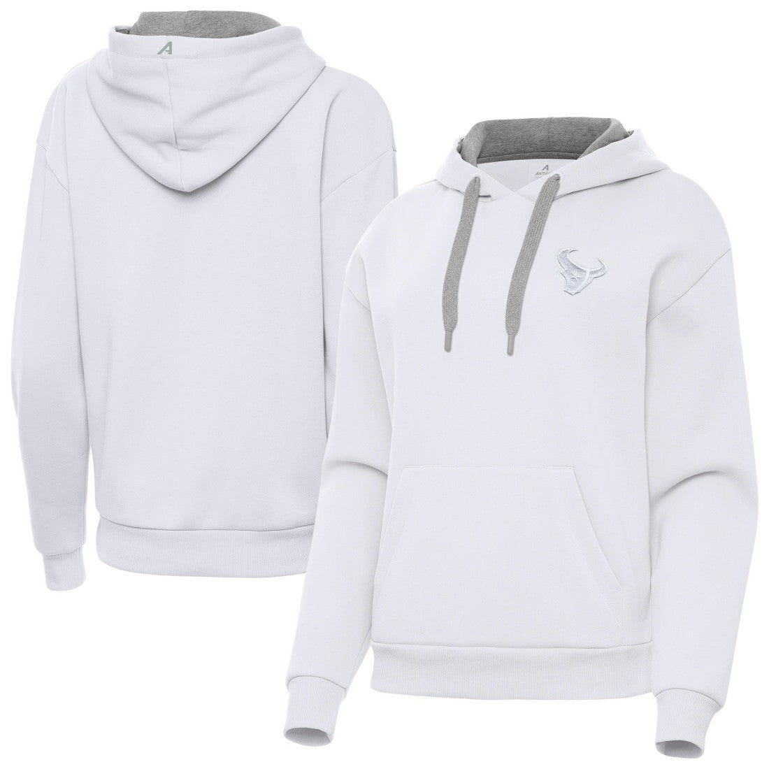 Houston Texans Antigua Women's Victory Pullover Hoodie - White - NFL