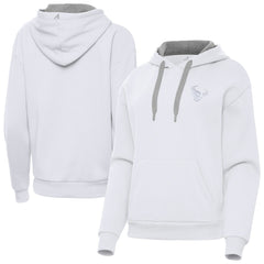 Houston Texans Antigua Women's Victory Pullover Hoodie - White - NFL