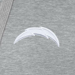 Los Angeles Chargers Antigua Women's Victory Pullover Hoodie - Heather Gray - NFL