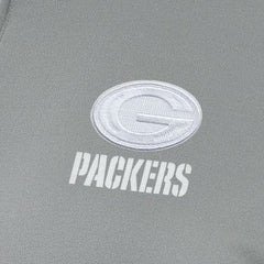 Green Bay Packers Antigua Women's Reprocess Quarter-Zip Top - Gray - NFL