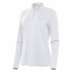 Cincinnati Bengals Antigua Women's Reprocess Quarter-Zip Top - White - NFL