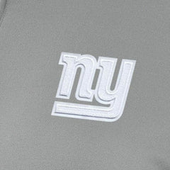 New York Giants Antigua Women's Reprocess Quarter-Zip Top - Gray - NFL