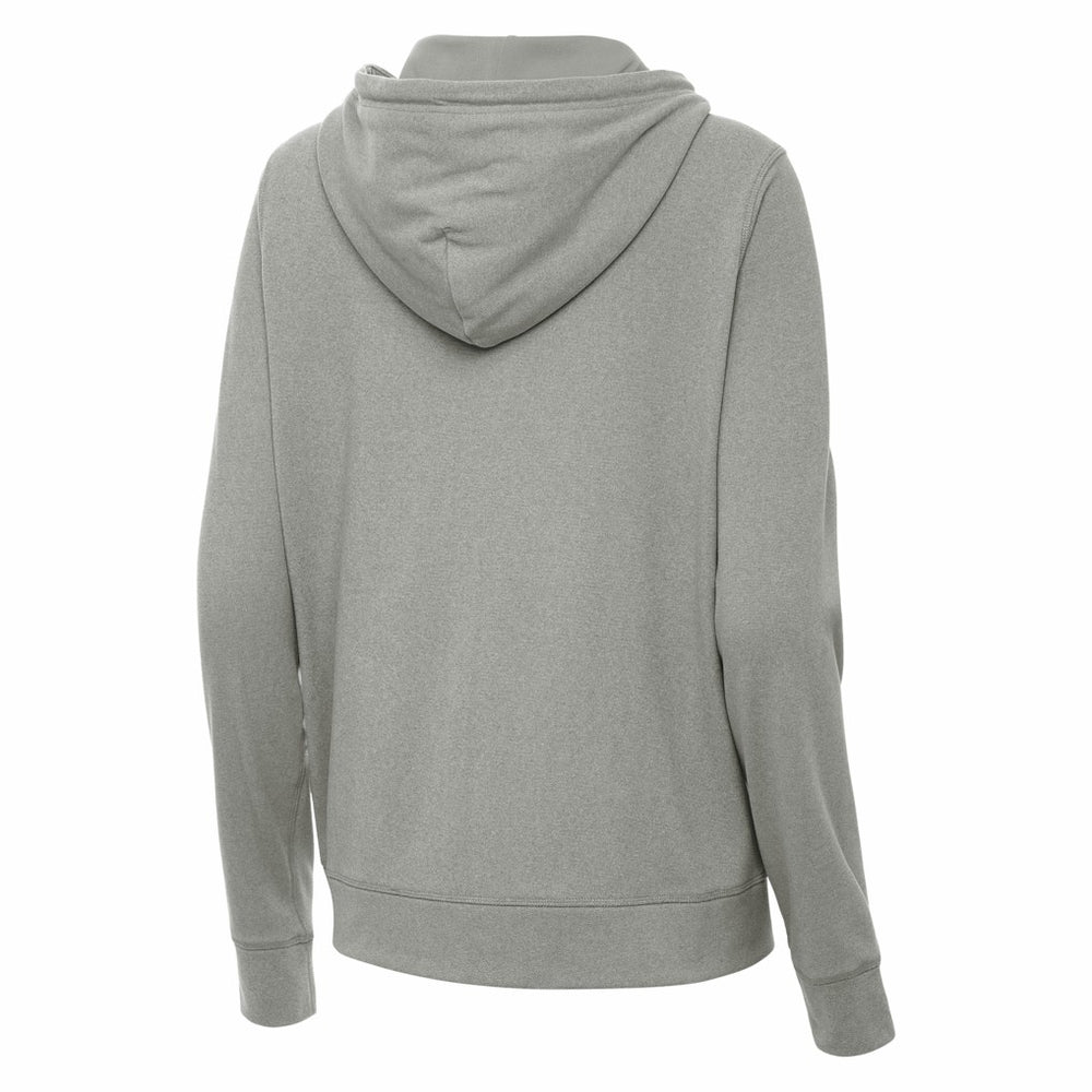 Cincinnati Bengals Antigua Women's Seeker Full-Zip Hoodie Jacket - Heather Gray - NFL