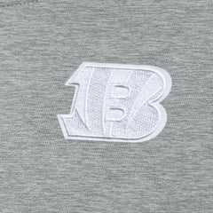 Cincinnati Bengals Antigua Women's Victory Crew Pullover Sweatshirt - Heather Gray - NFL