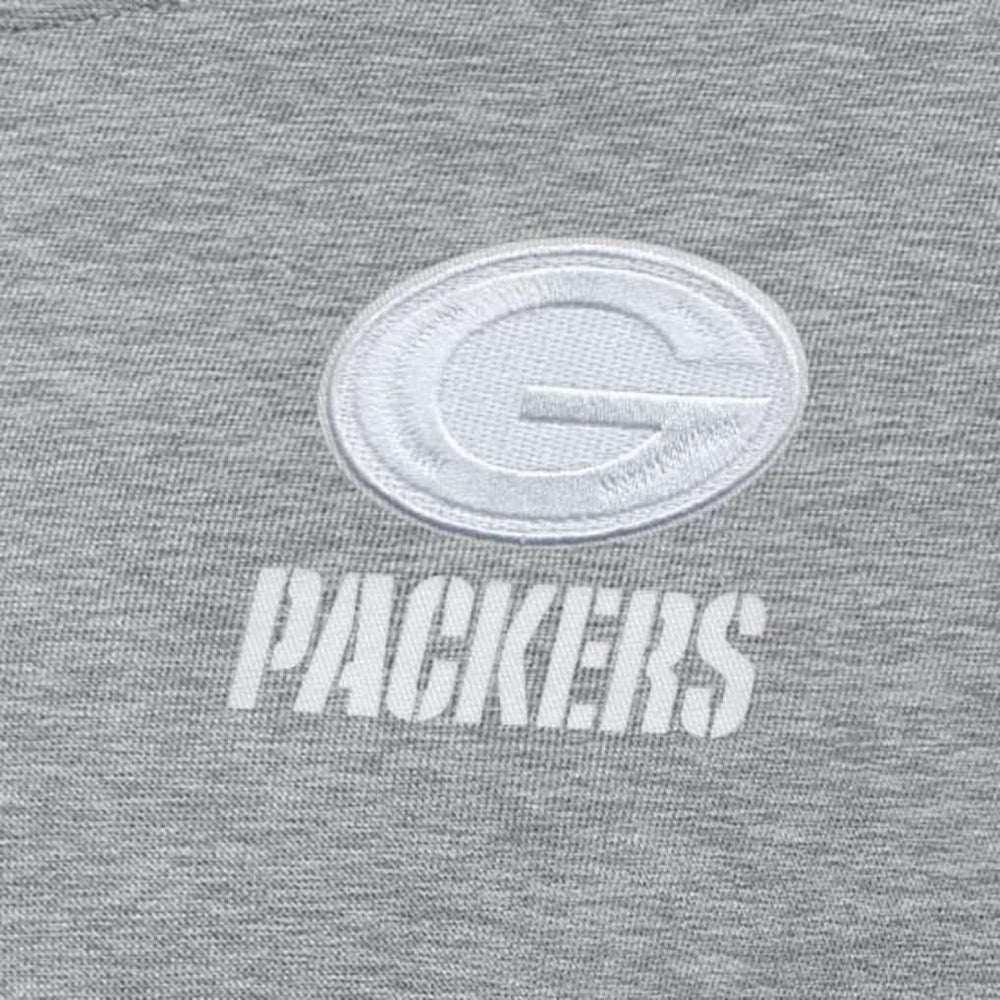 Green Bay Packers Antigua Women's Victory Crew Pullover Sweatshirt - Heather Gray - NFL