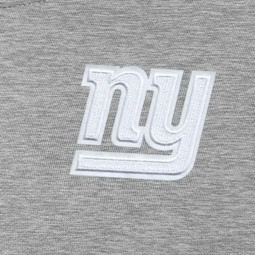 New York Giants Antigua Women's Victory Crew Pullover Sweatshirt - Heather Gray - NFL