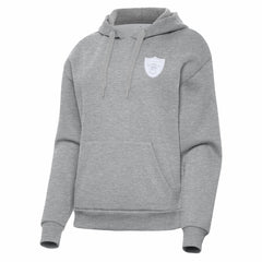 Las Vegas Raiders Antigua Women's Victory Pullover Hoodie - Heather Gray - NFL
