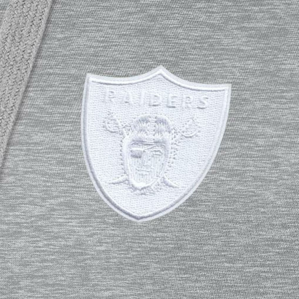 Las Vegas Raiders Antigua Women's Victory Pullover Hoodie - Heather Gray - NFL