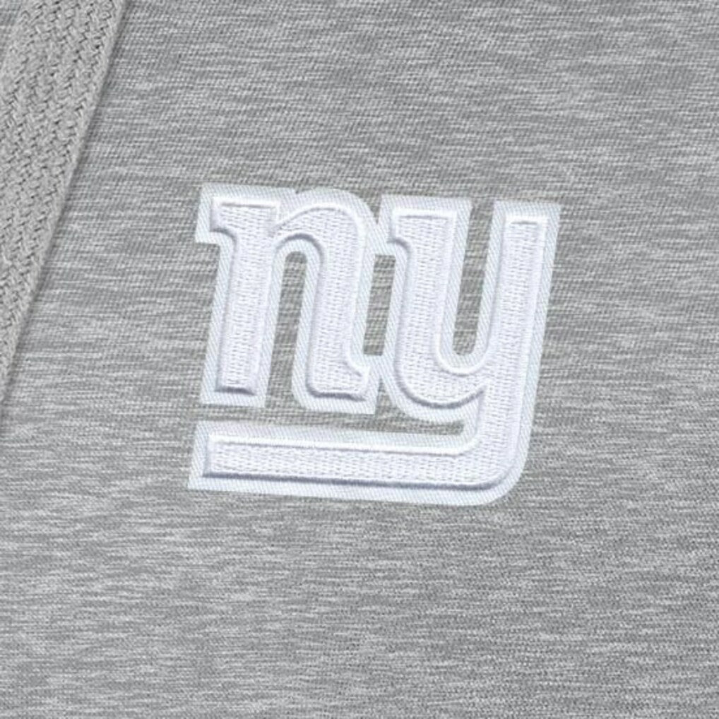 New York Giants Antigua Women's Victory Pullover Hoodie - Heather Gray - NFL