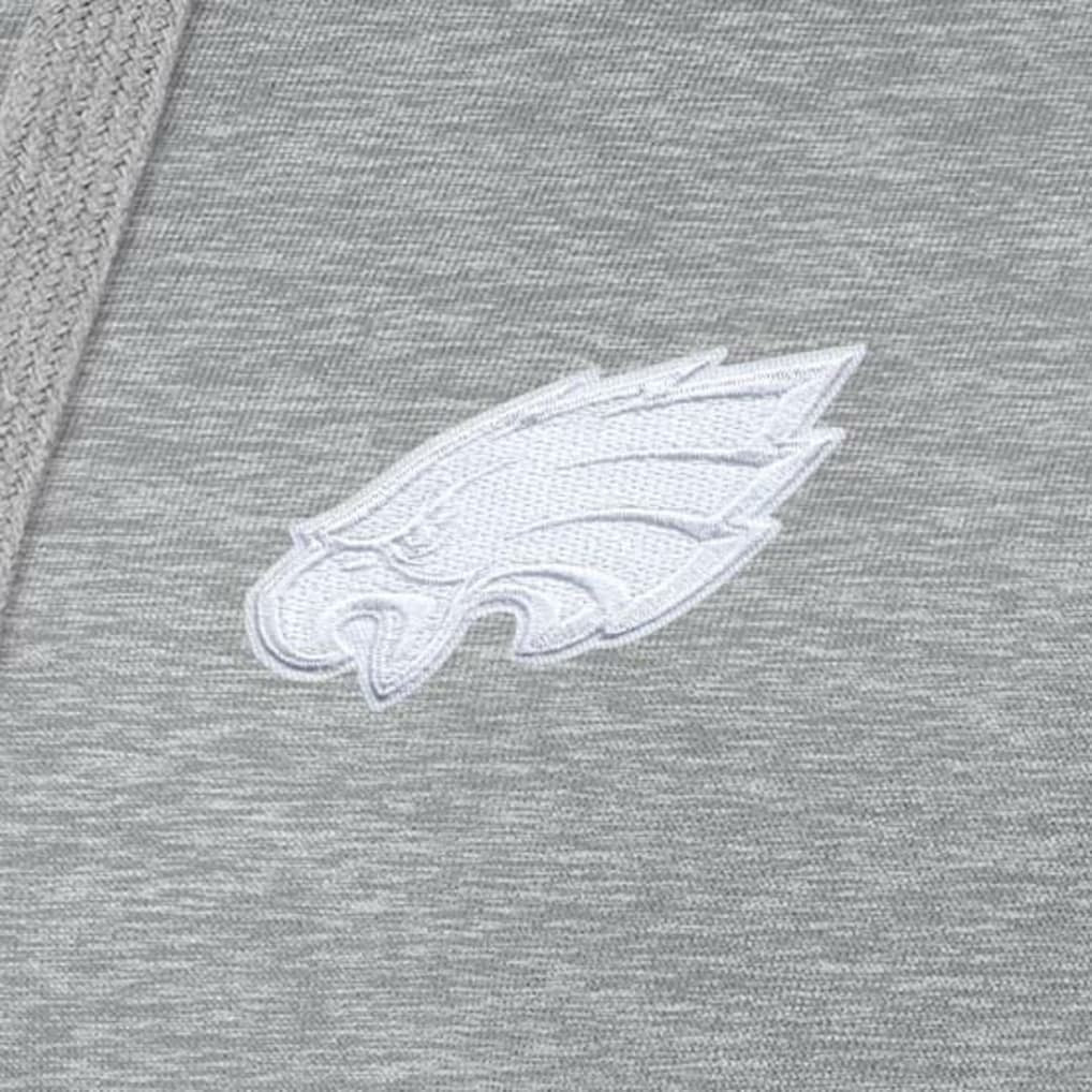 Philadelphia Eagles Antigua Women's Victory Pullover Hoodie - Heather Gray - NFL