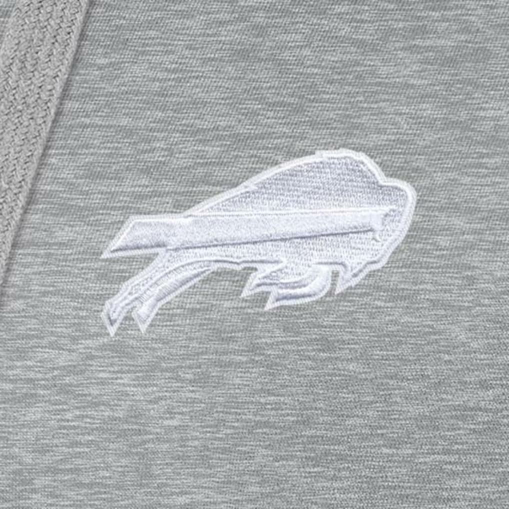 Buffalo Bills Antigua Women's Victory Pullover Hoodie - Heather Gray - NFL