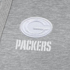 Green Bay Packers Antigua Women's Victory Pullover Hoodie - Heather Gray - NFL