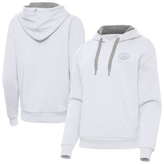 Green Bay Packers Antigua Women's Victory Pullover Hoodie - White - NFL