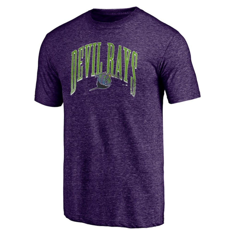 Tampa Bay Rays Purple Cooperstown Collection Line Corps Tri-Blend T-Shirt Discount