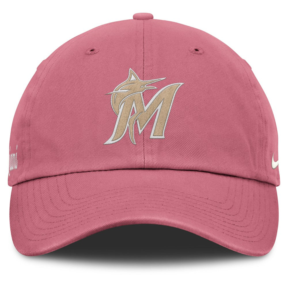 Miami Marlins Nike Unisex Mother's Day Club Adjustable Hat Outlet